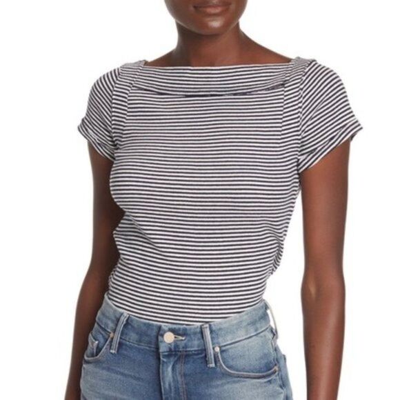 FREE PEOPLE Ahoy Stripe Tee  - Picture 6 of 6